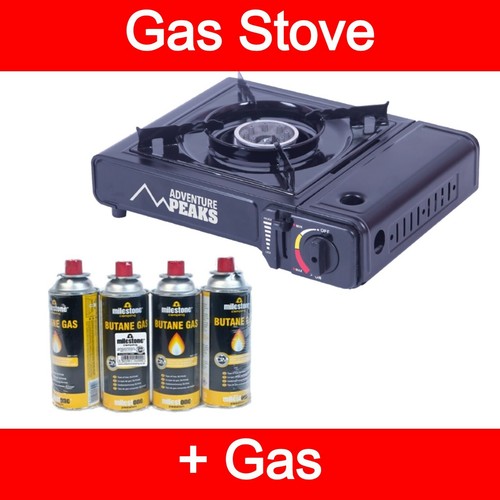 Portable camping gas - gas, cooker