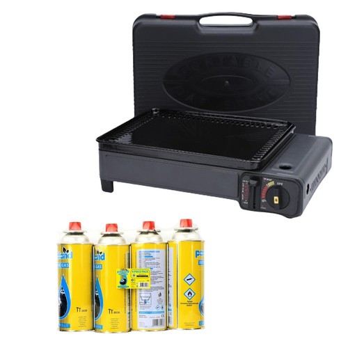 Portable gas grill - gas,