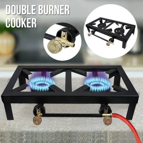 Portable double burner gas - portable,
