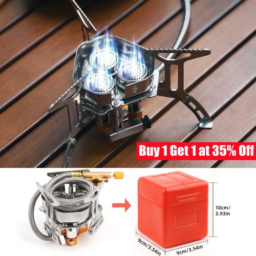Portable compact gas burner - compact,