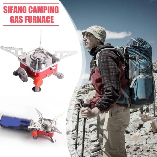 Portable camping gas stove - gas,